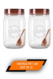 Milton Vintage Pet Jar (set Of 2) 1000ml